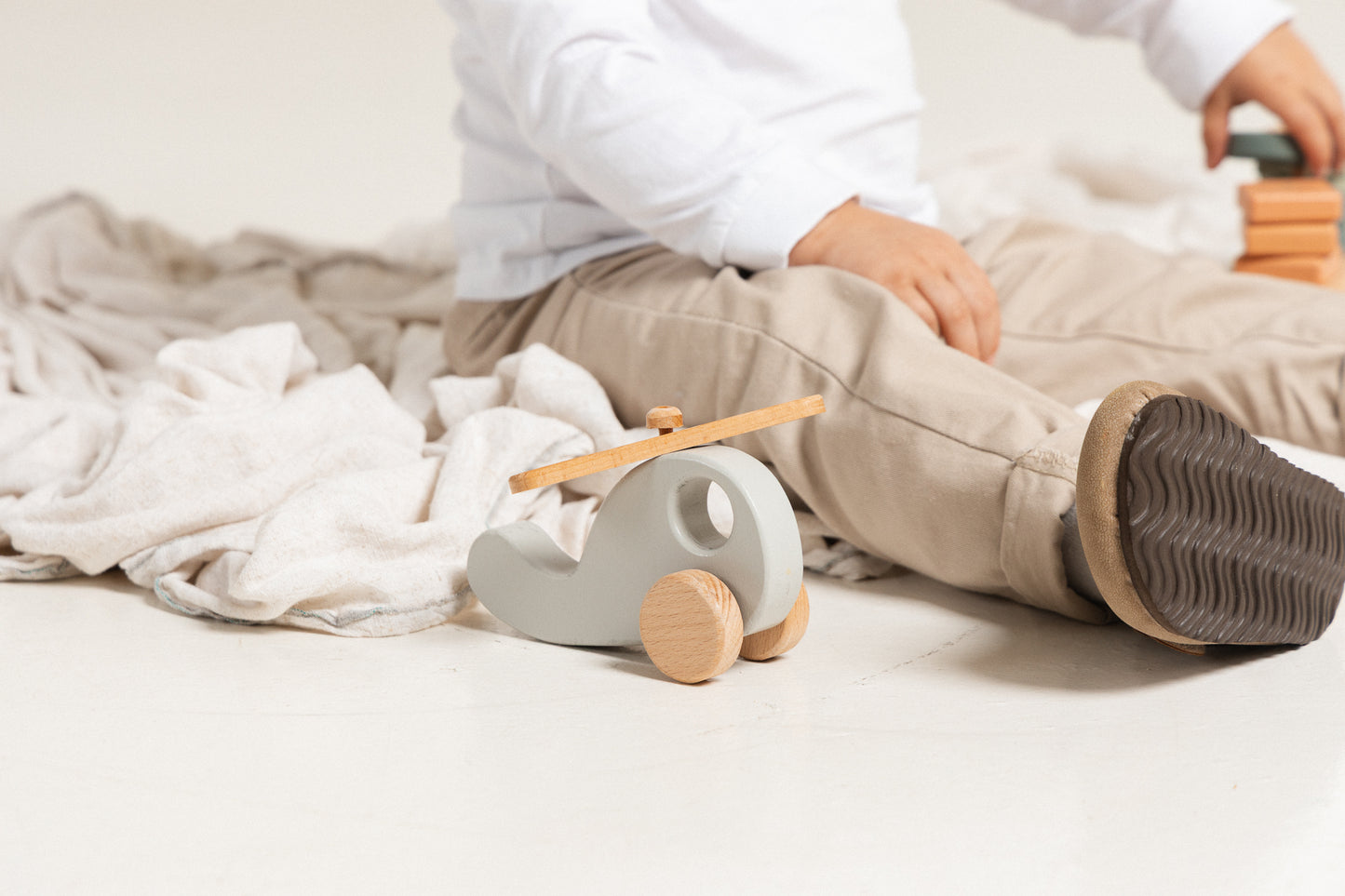 Helicopter Wheely Baby Toy