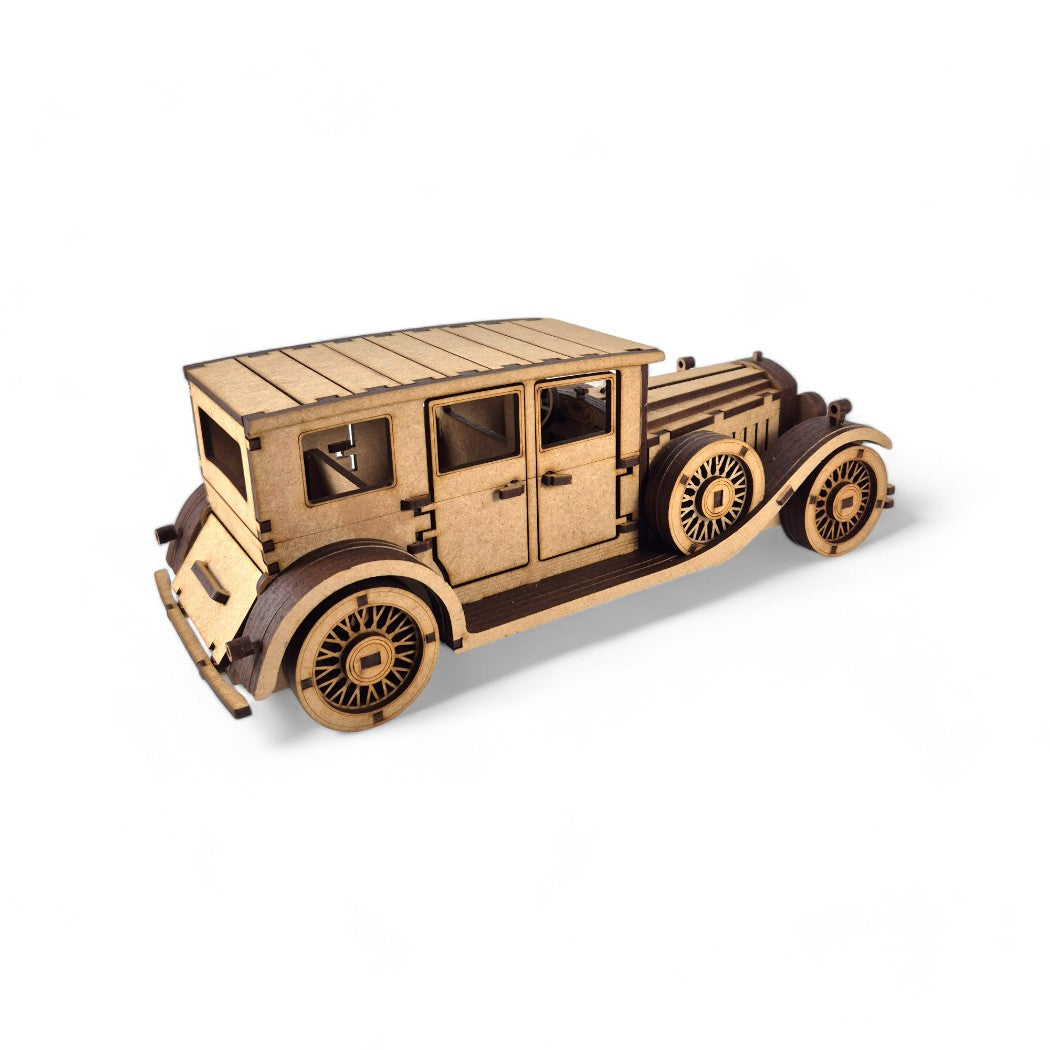Wooden 3D Puzzle - 1933 Cadillac Classic Car
