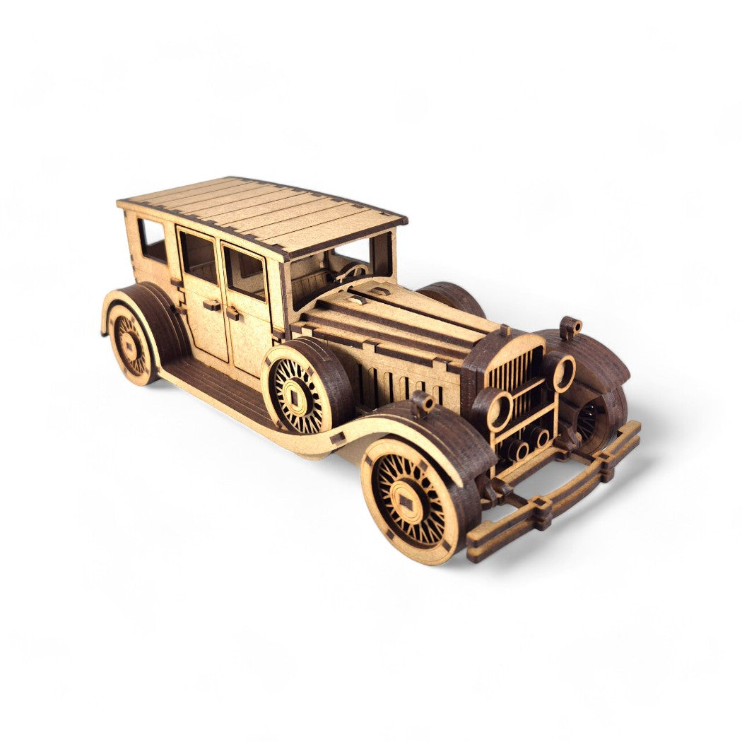 Wooden 3D Puzzle - 1933 Cadillac Classic Car