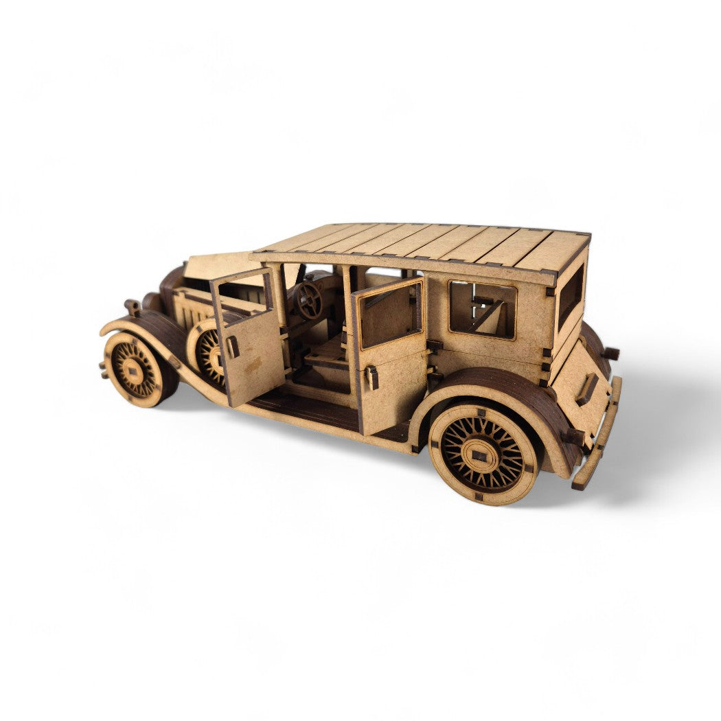 Wooden 3D Puzzle - 1933 Cadillac Classic Car