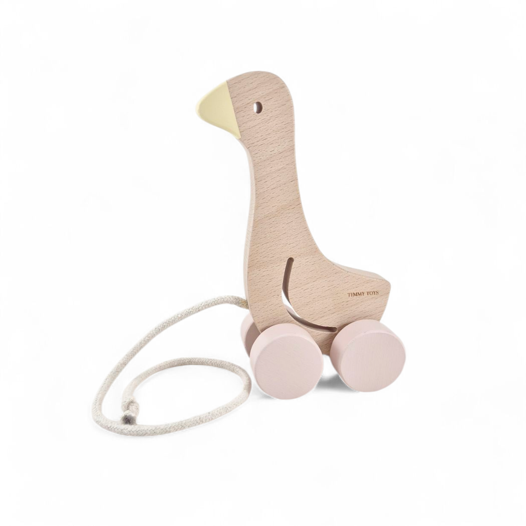 Little Goose Pull-Along Baby Wooden Toy