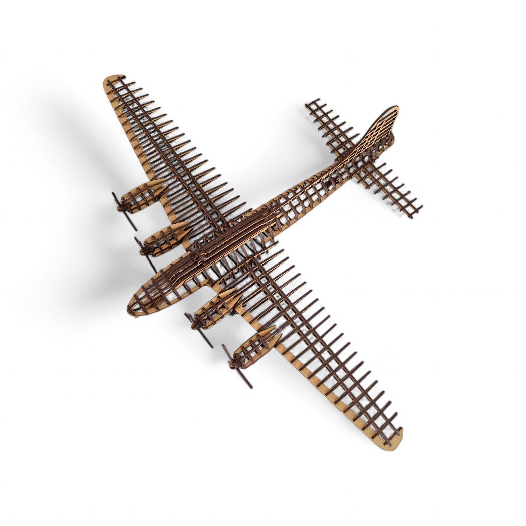 Wooden 3D Puzzle - B17 Boeing Aeroplane