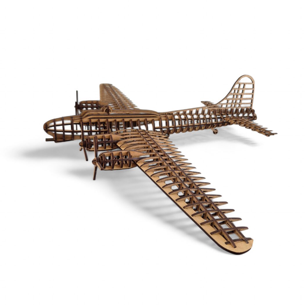 Wooden 3D Puzzle - B17 Boeing Aeroplane