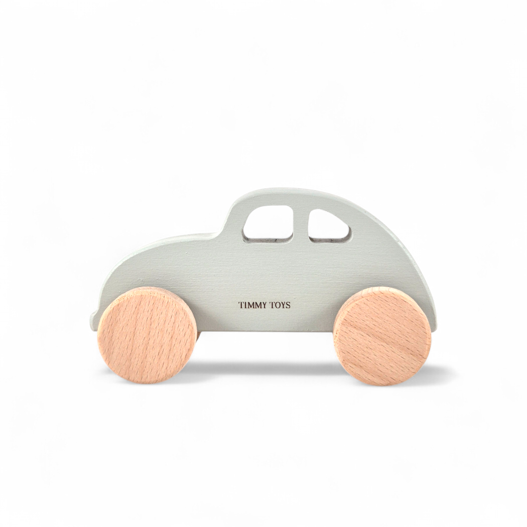 Classic Car Wooden Push Car - Beetle