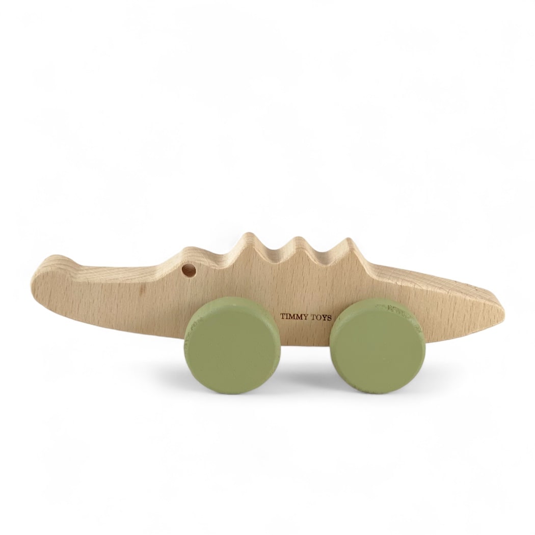 Crocodile Wooden Toy Wheely