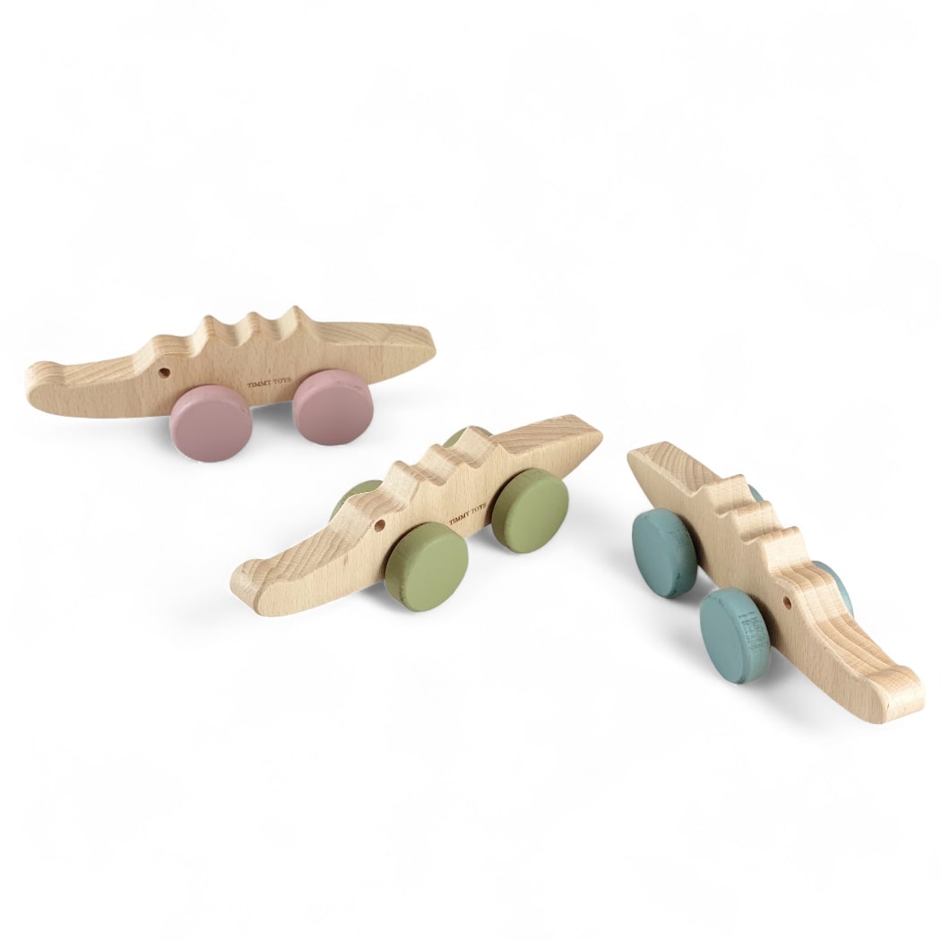 Crocodile Wooden Toy Wheely
