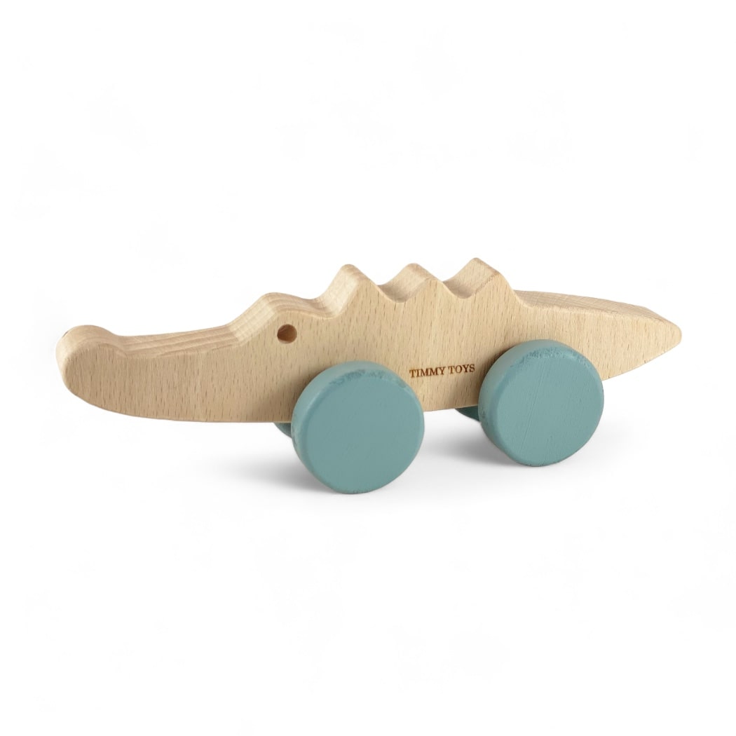 Crocodile Wooden Toy Wheely