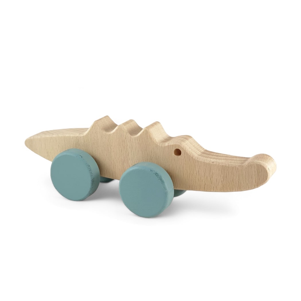 Crocodile Wooden Toy Wheely