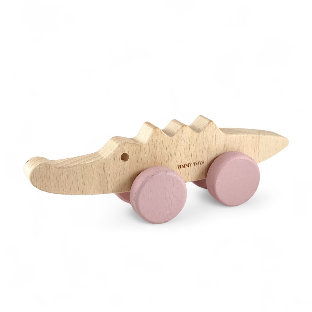 Crocodile Wooden Toy Wheely