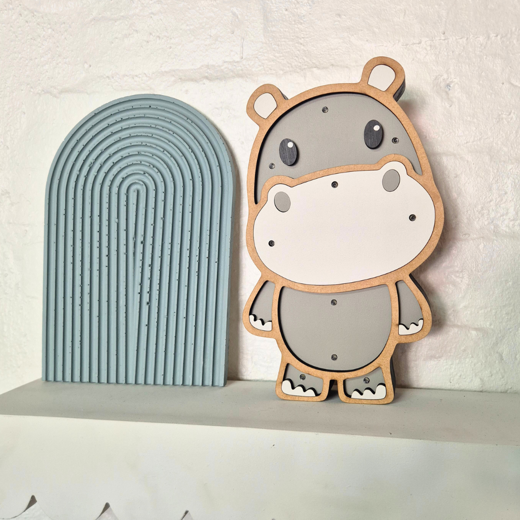 Milo the Hippo Night Light