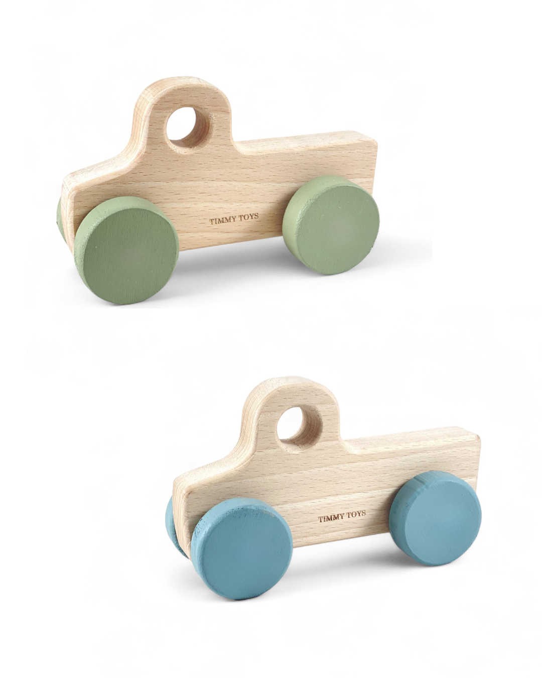 Vintage Bakkie Wooden Toy Push Car