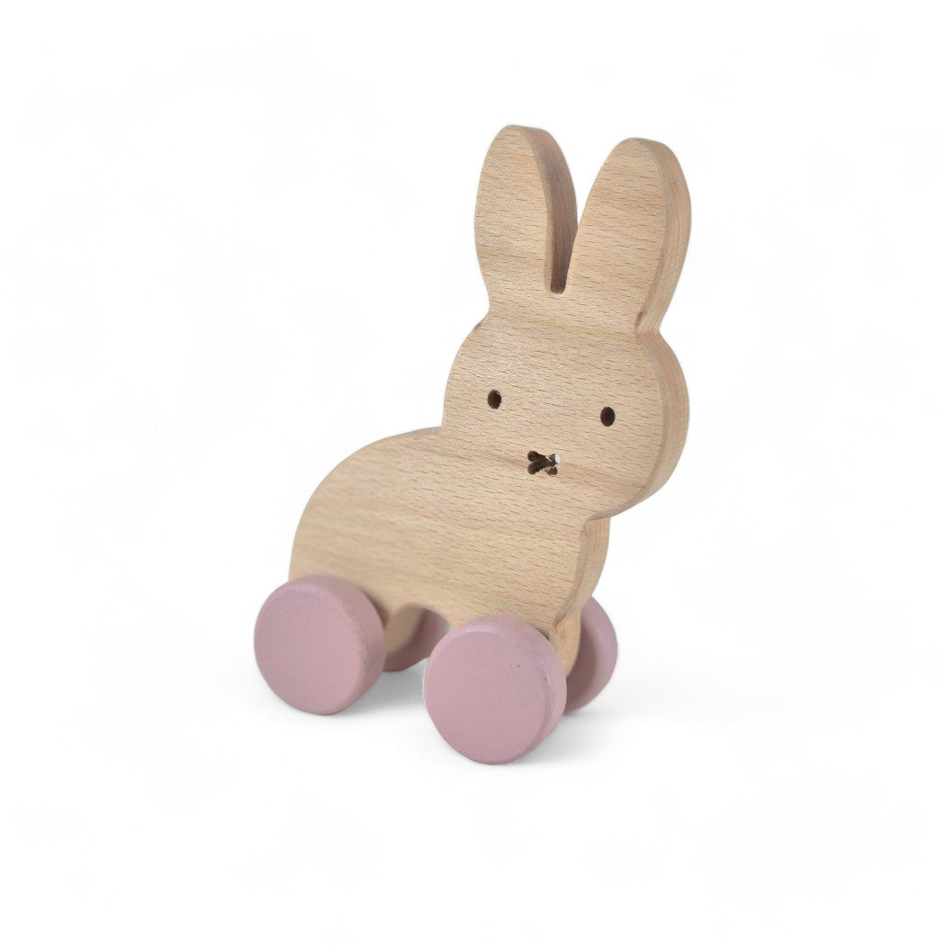 Miffy Bunny Wheely Wooden Toy