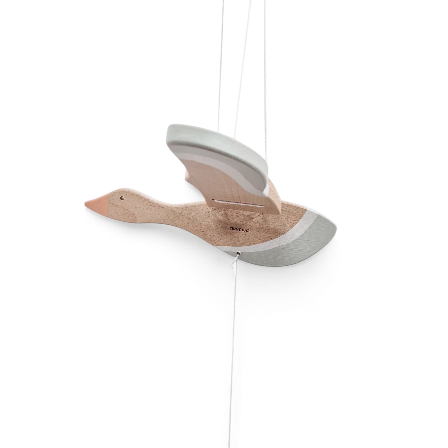 Wooden Flying Goose Baby Mobile