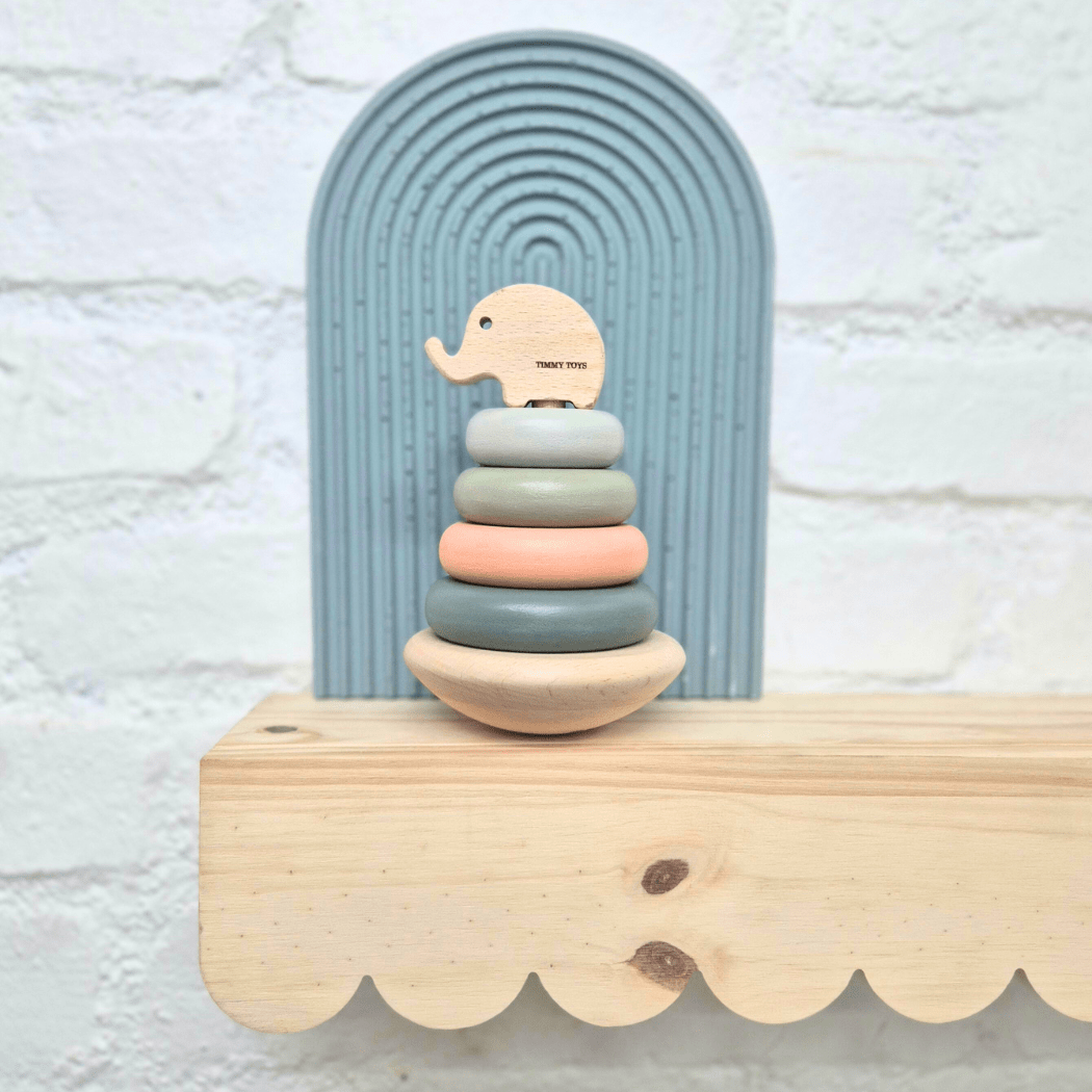 Baby Ring Stacker – Fun, Learning, and a Wobbler