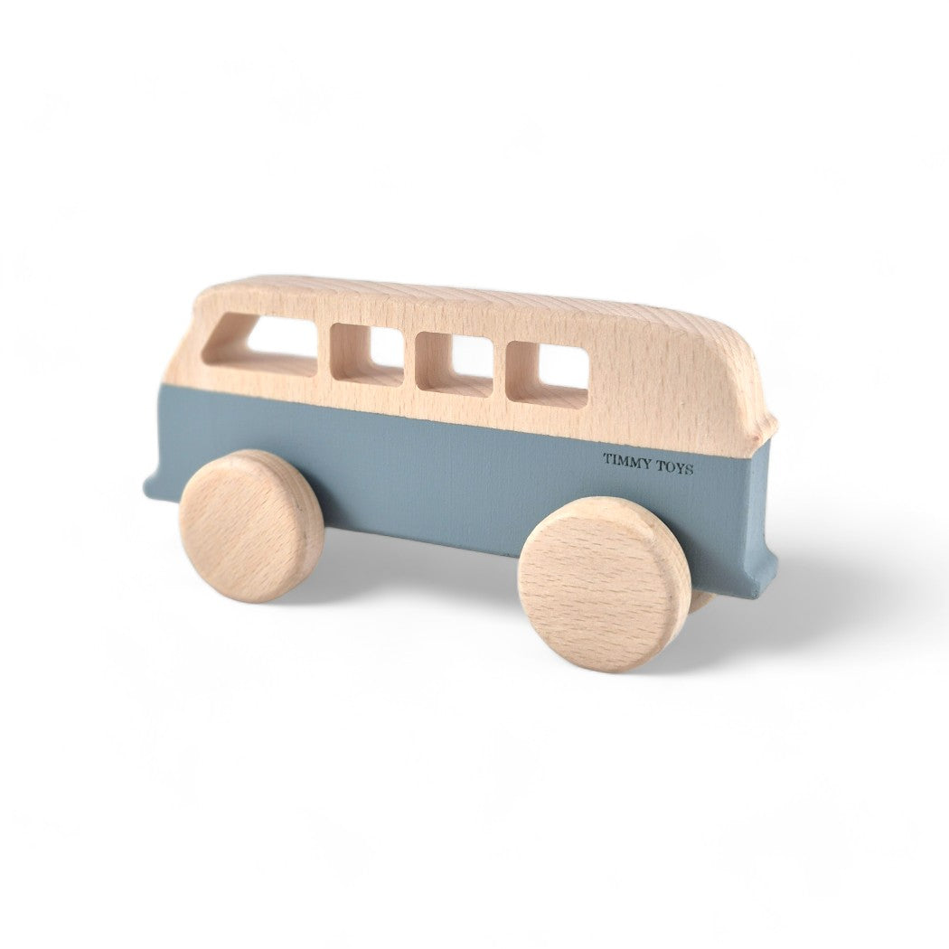 Vintage Surfer Van Wooden Toy Car