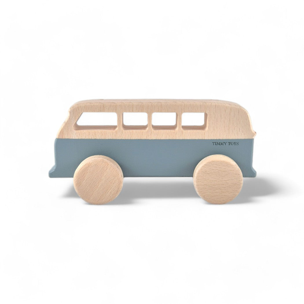Vintage Surfer Van Wooden Toy Car
