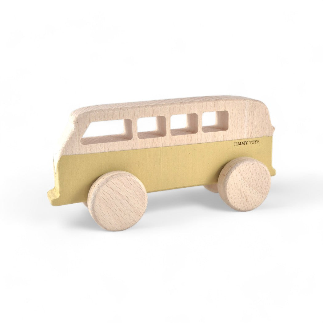 Vintage Surfer Van Wooden Toy Car