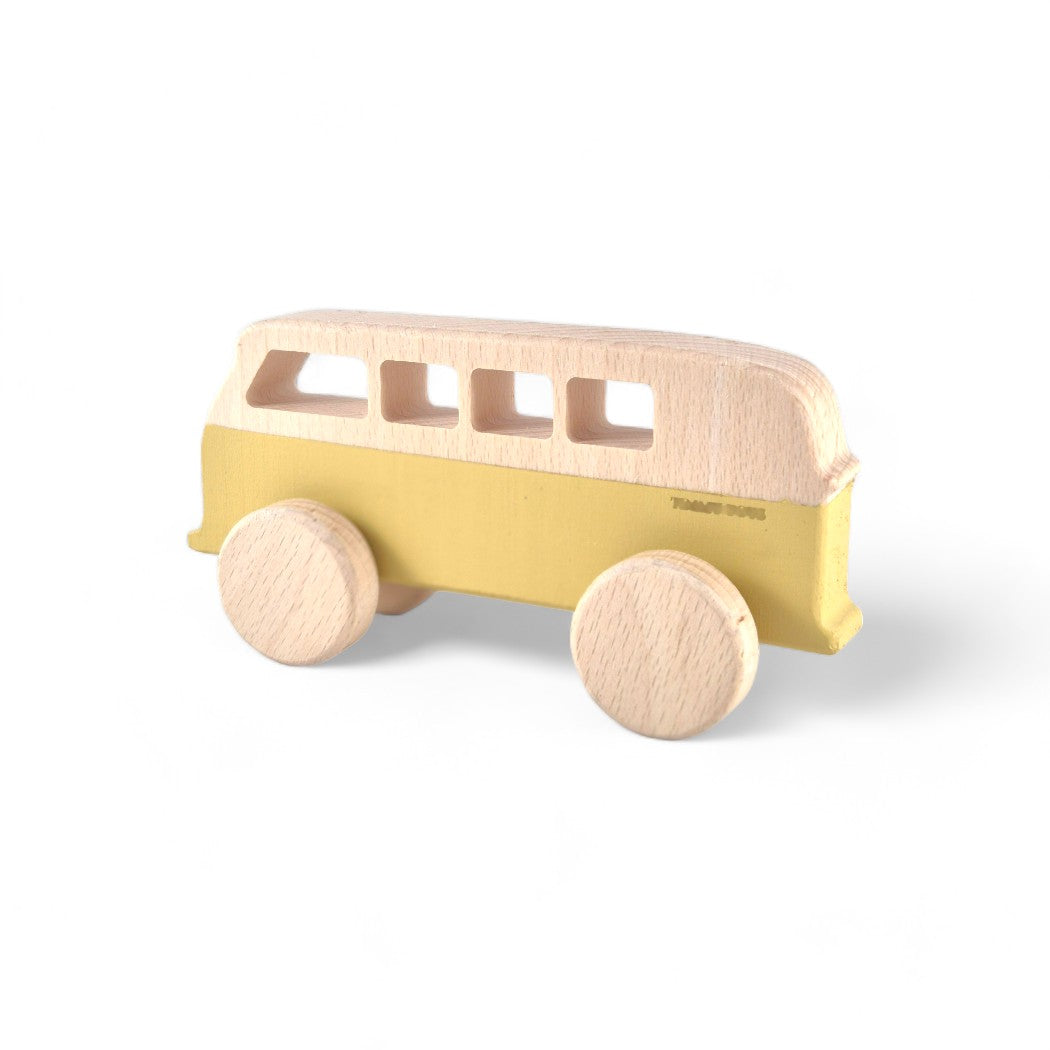 Vintage Surfer Van Wooden Toy Car
