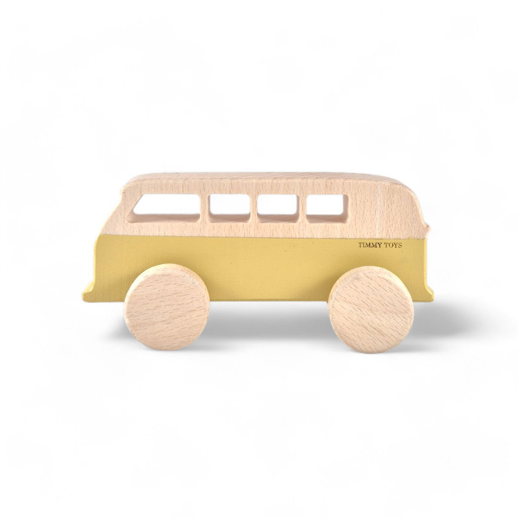 Vintage Surfer Van Wooden Toy Car