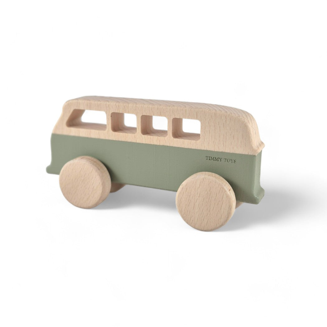 Vintage Surfer Van Wooden Toy Car