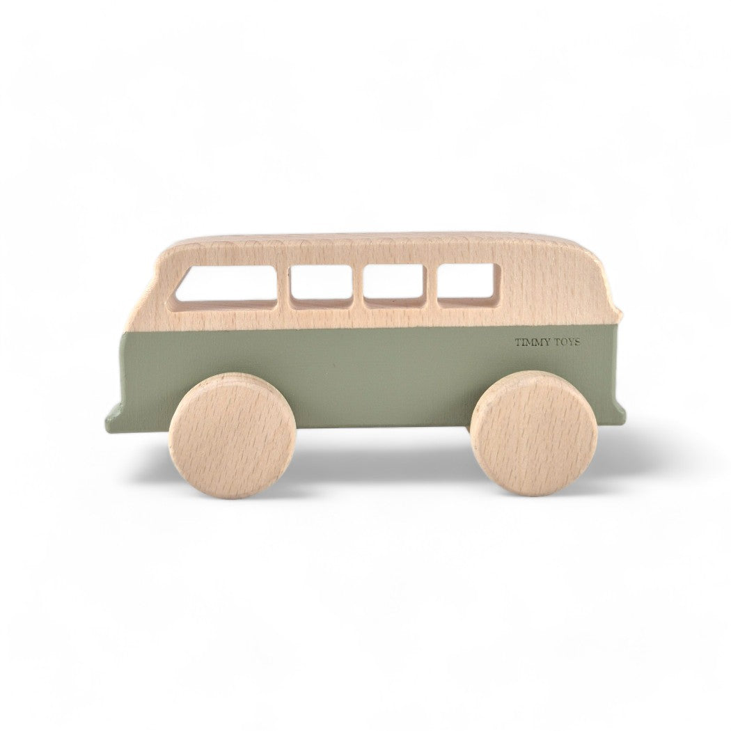 Vintage Surfer Van Wooden Toy Car