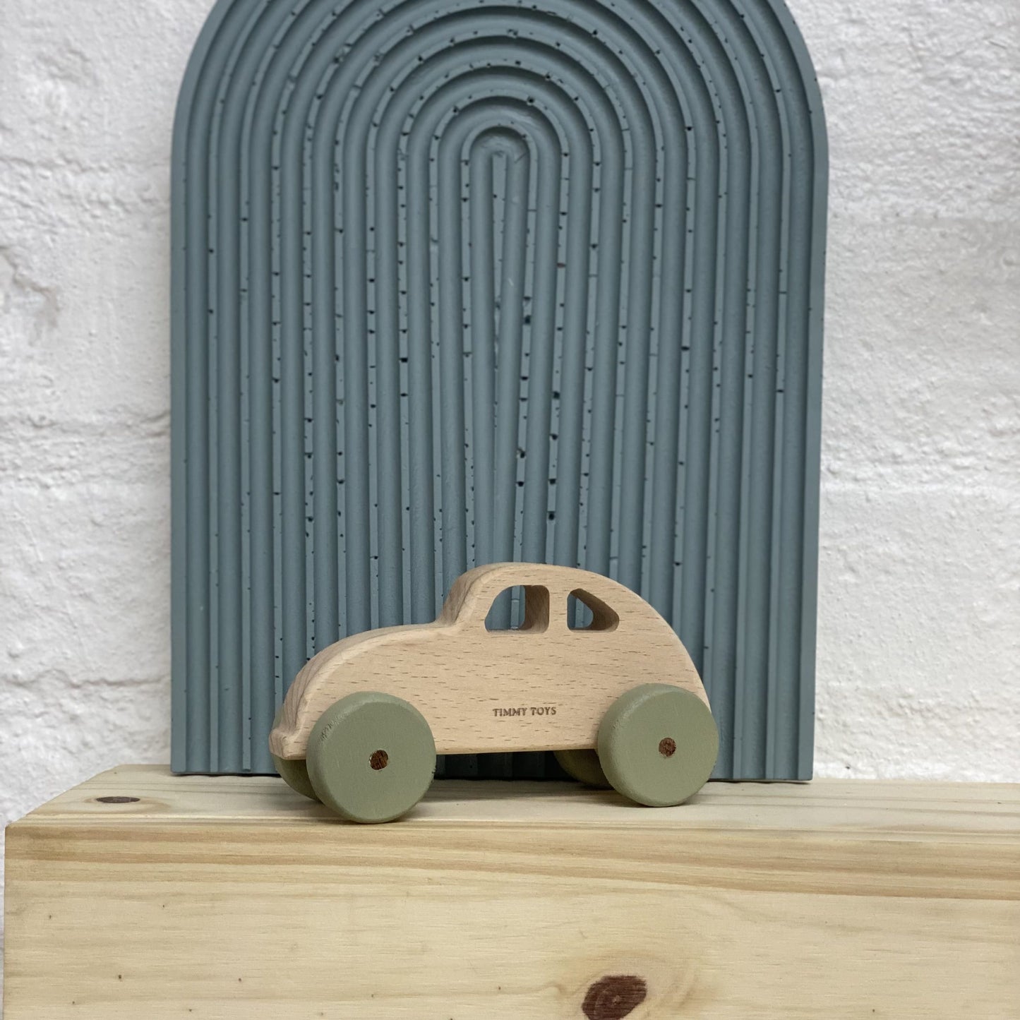 Classic Car Wooden Push Car - Beetle