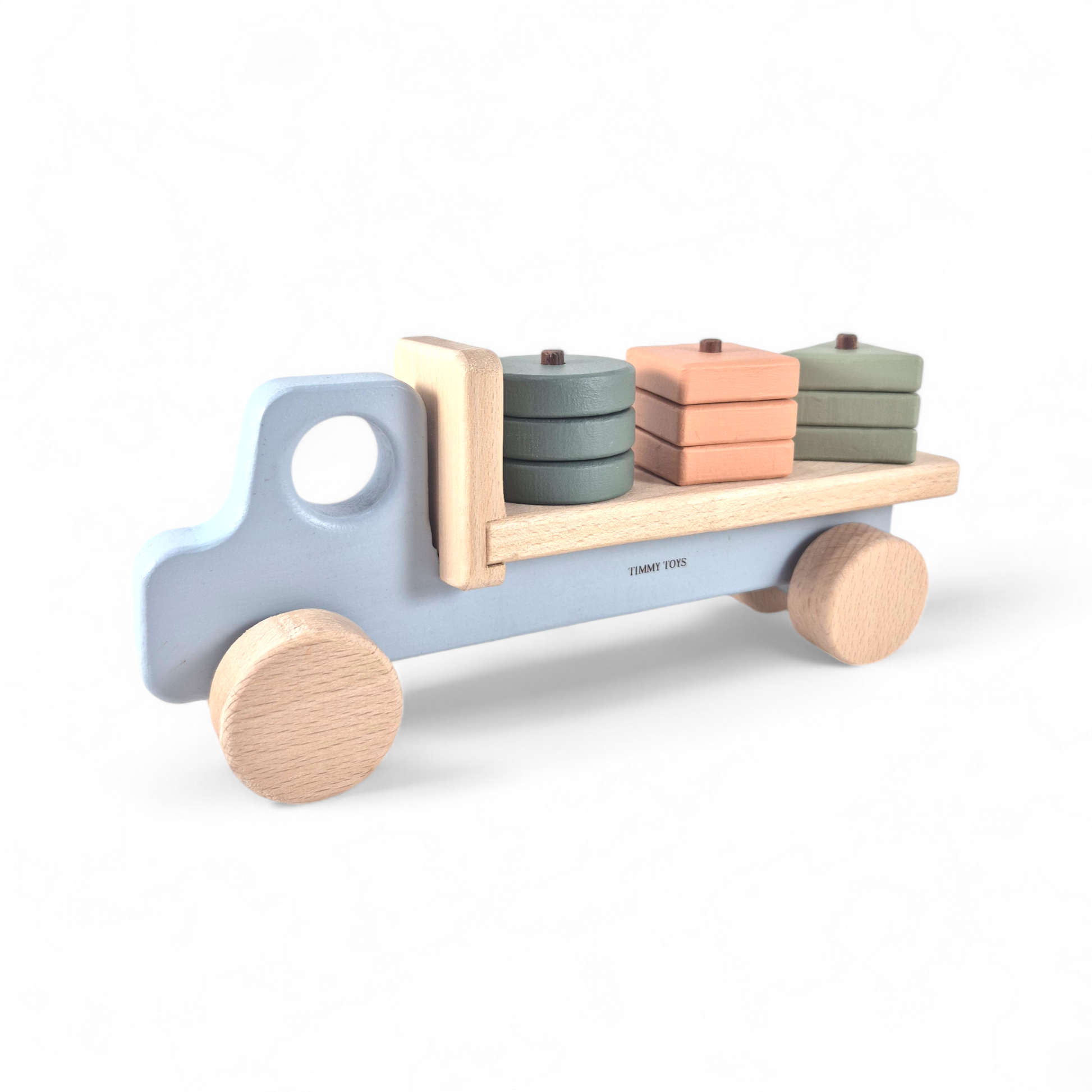 Baby Wooden Toy Truck Safe Fun Learning Toy for Toddlers Timmy Toys