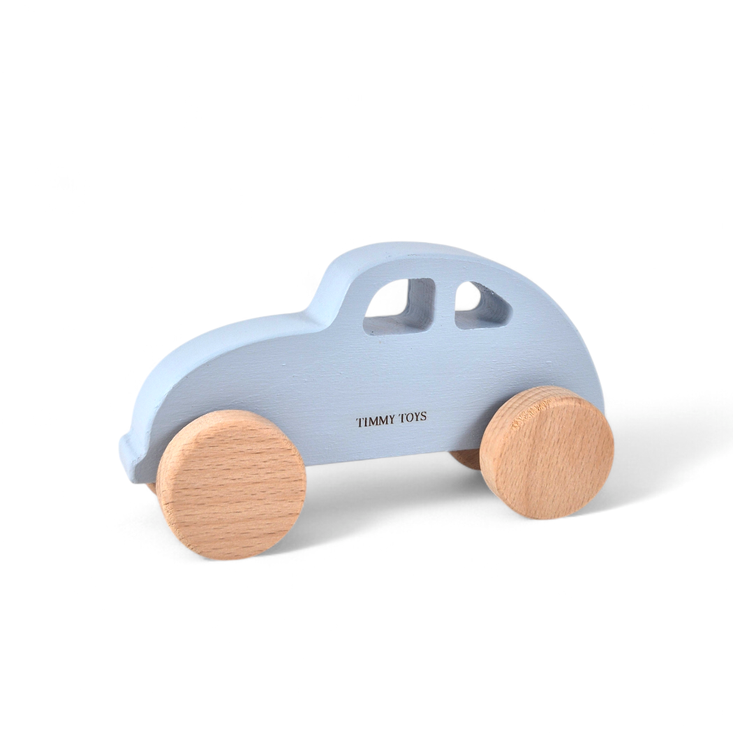 Classic Car Wooden Push Car - Beetle