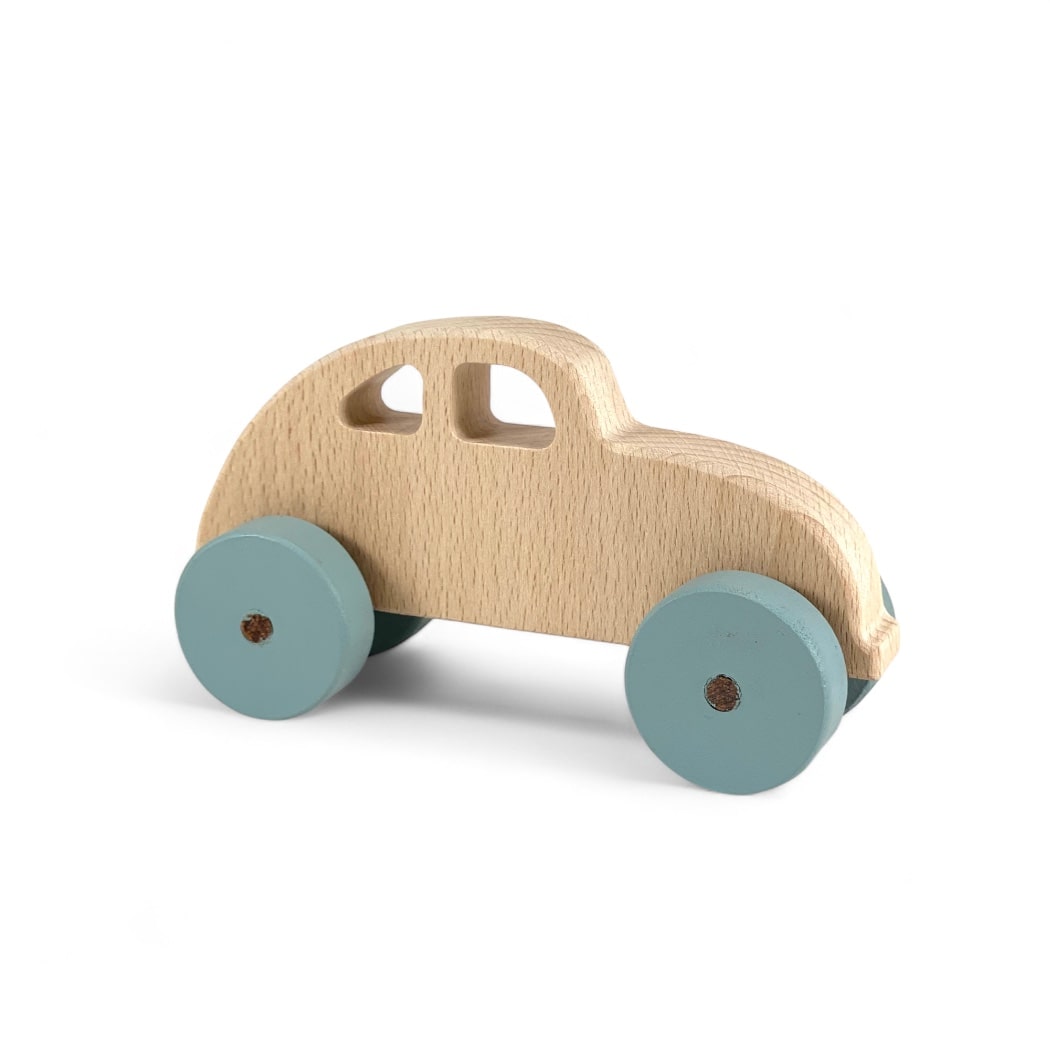 Classic Car Wooden Push Car - Beetle