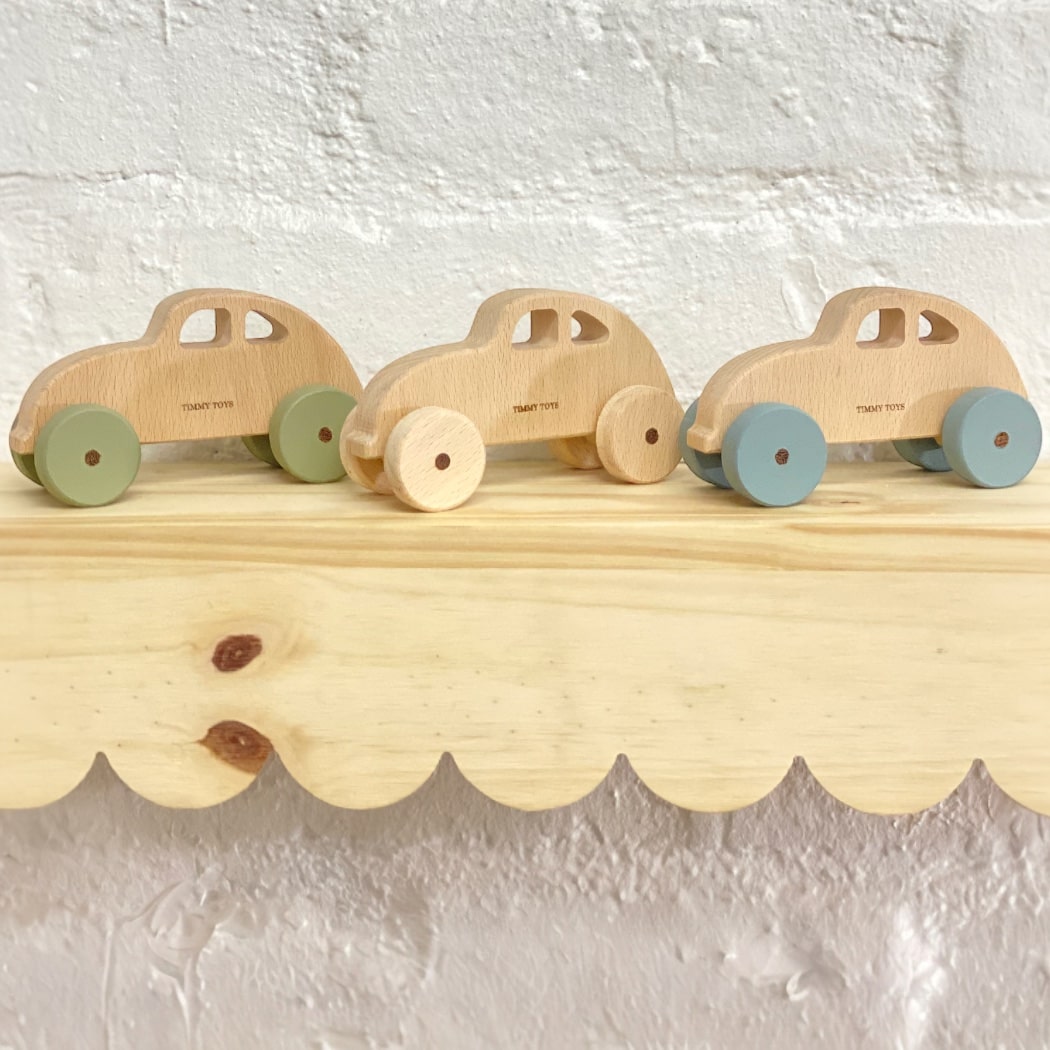 Classic Car Wooden Push Car - Beetle
