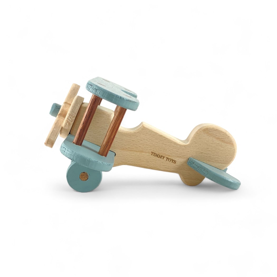 Aeroplane Wooden Baby Toy
