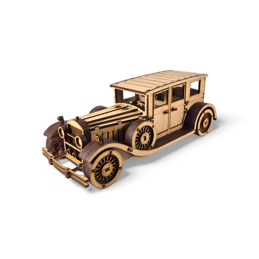 Wooden 3D Puzzle - 1933 Cadillac Classic Car
