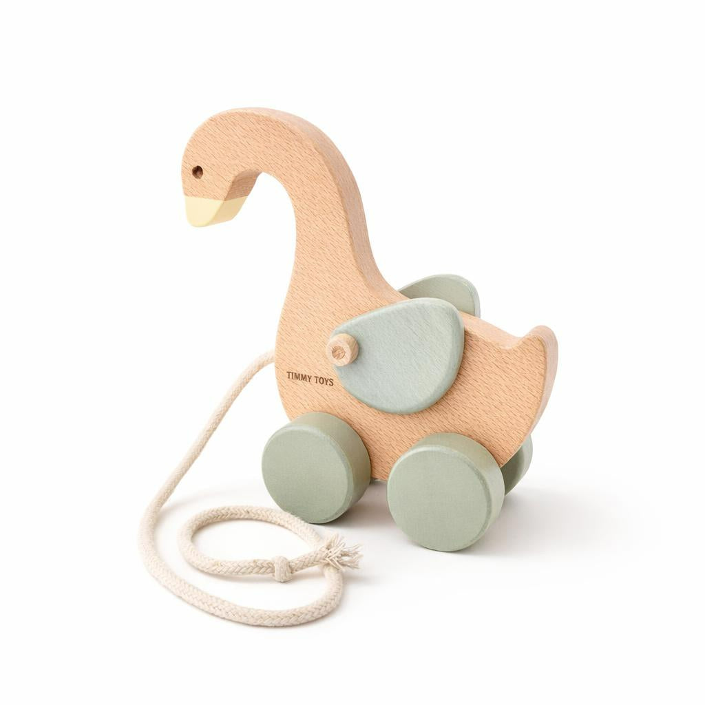 Goose Pull-Along Toy Walking Companion