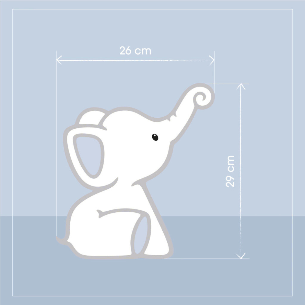 Bubbles the Elephant Nightlight