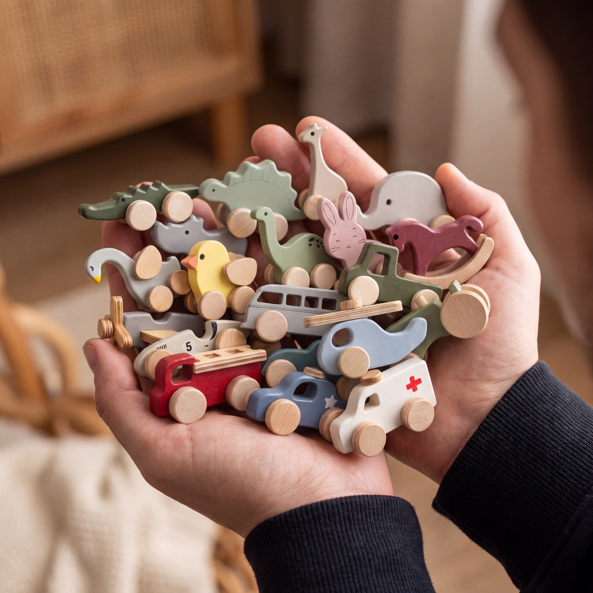Timmy Toys Mini Wooden Toys Collection