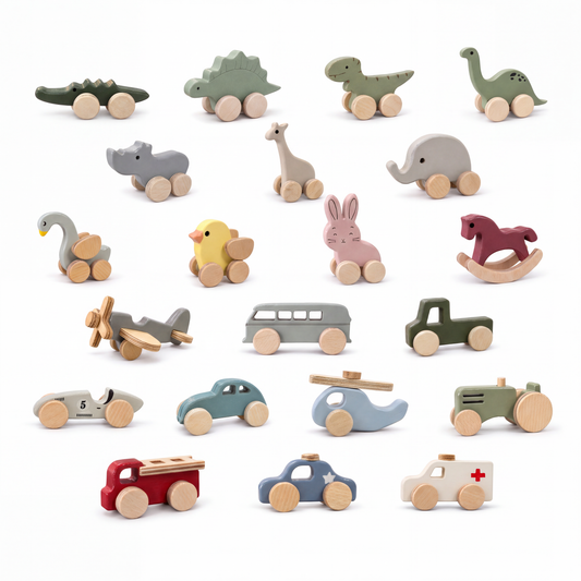 Timmy Toys Mini Wooden Toys Collection