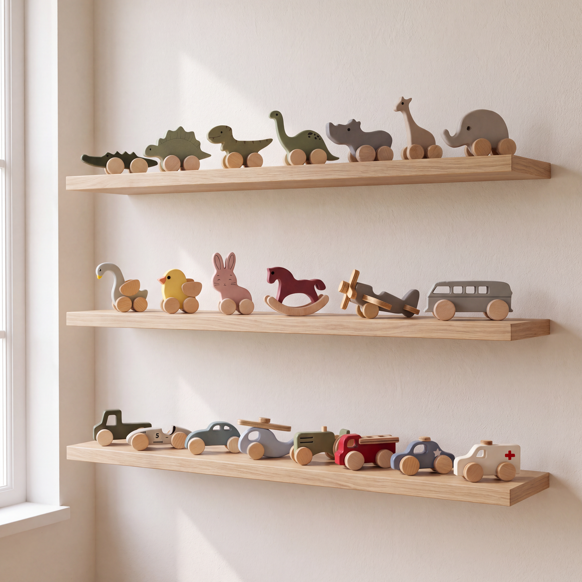 Timmy Toys Mini Wooden Toys Collection
