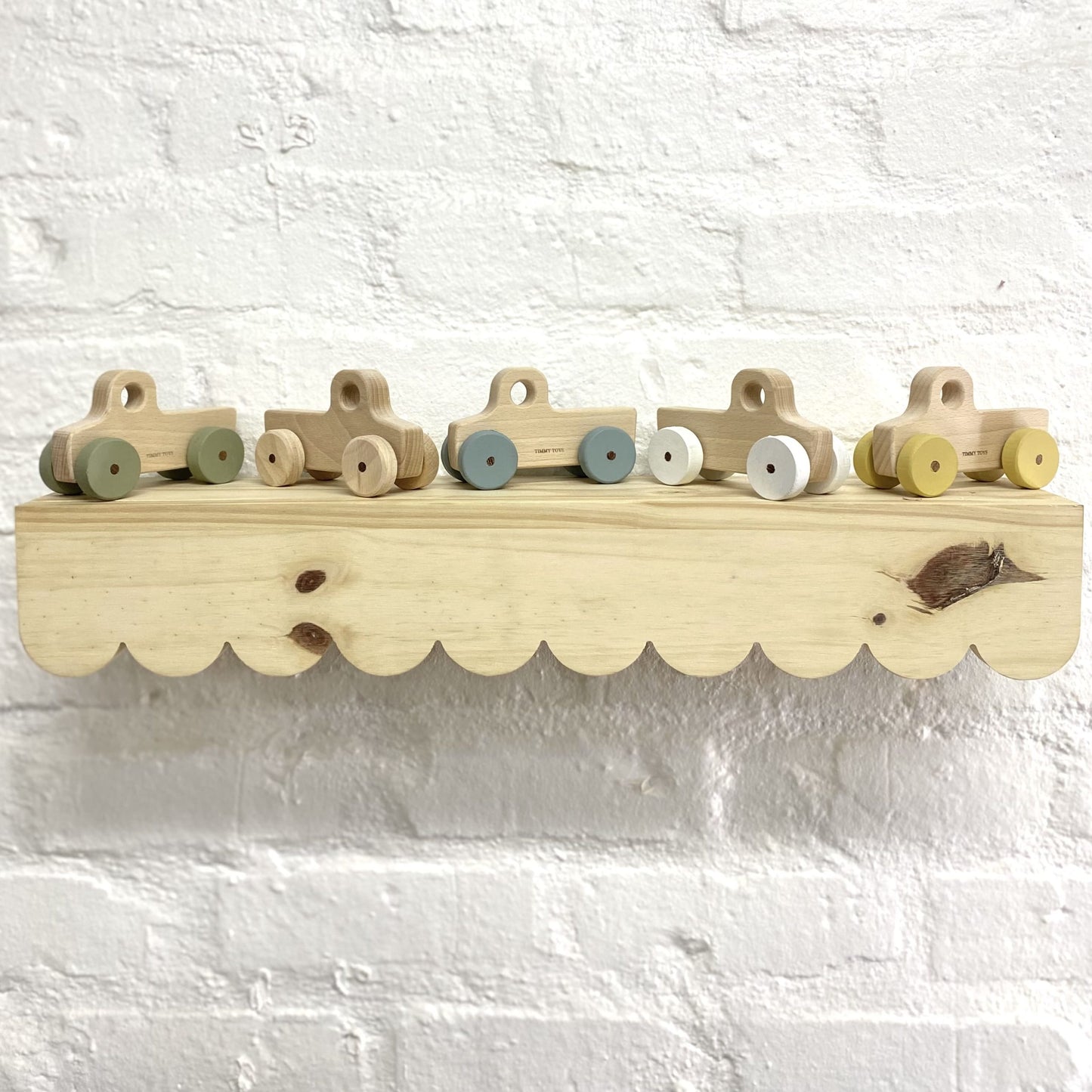 Vintage Bakkie Wooden Toy Push Car