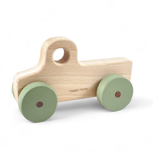 Vintage Bakkie Wooden Toy Push Car