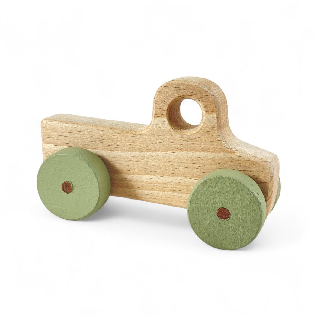 Vintage Bakkie Wooden Toy Push Car