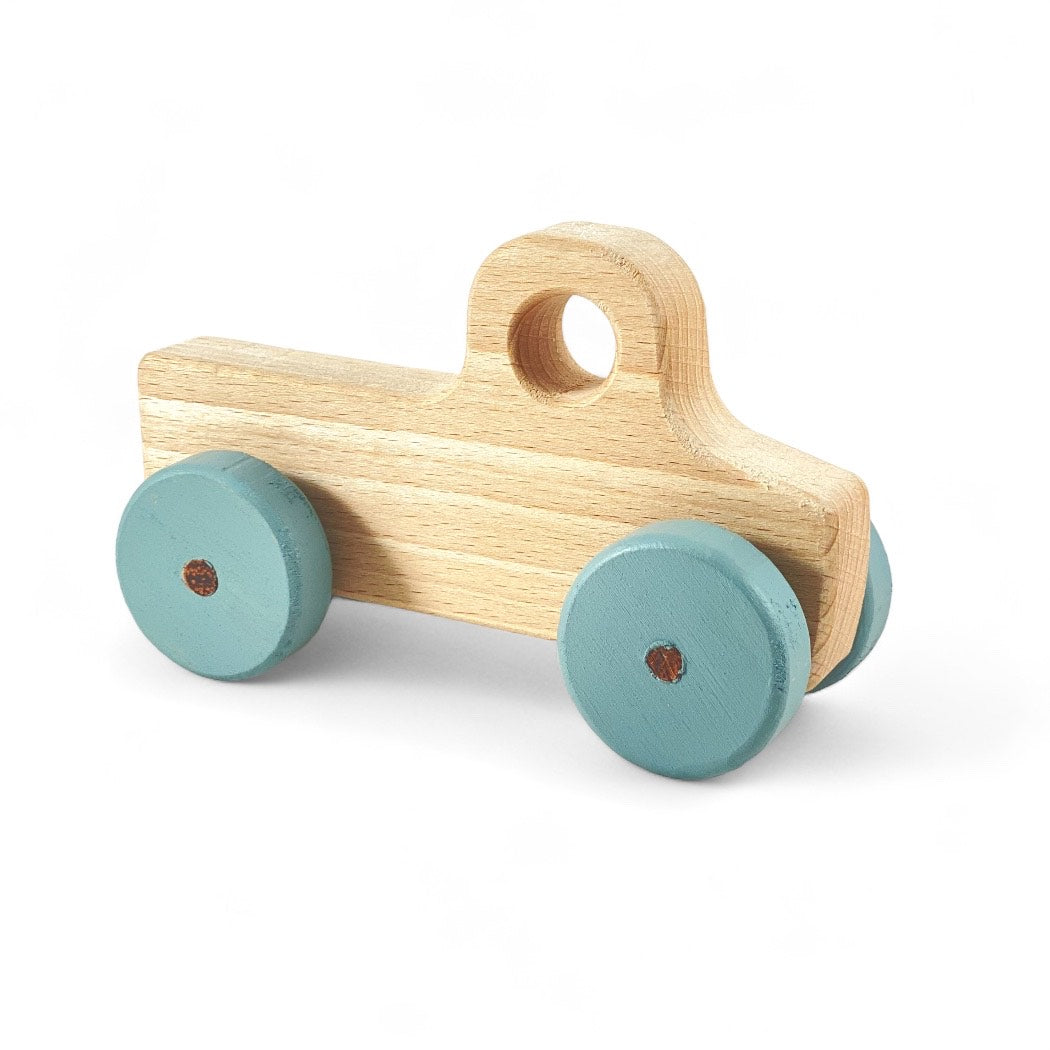 Vintage Bakkie Wooden Toy Push Car