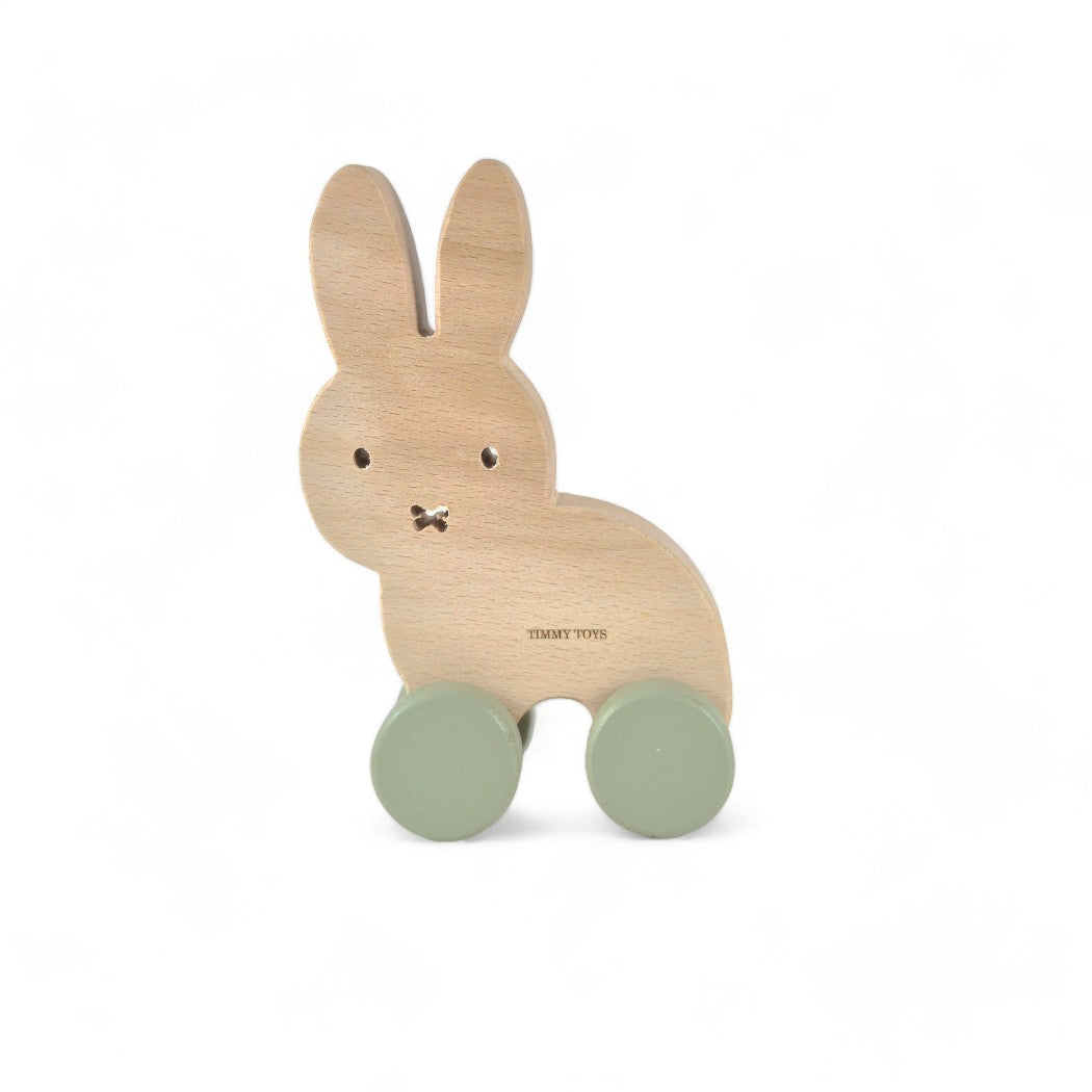 Miffy Bunny Wheely Wooden Toy