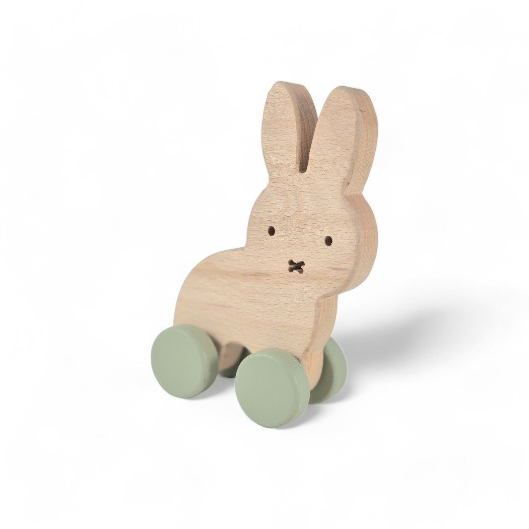 Miffy Bunny Wheely Wooden Toy