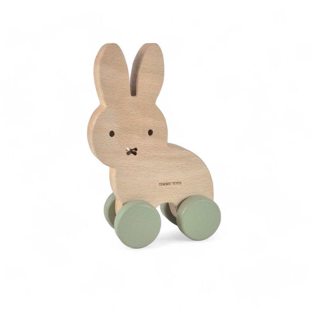 Miffy Bunny Wheely Wooden Toy