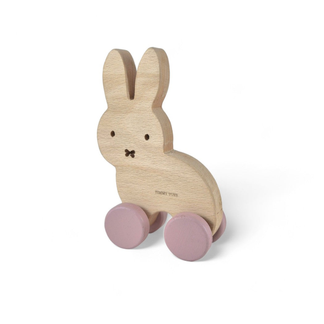 Miffy Bunny Wheely Wooden Toy